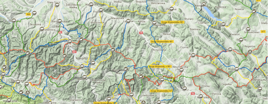 Mapy online i planowanie tras