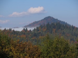 Słowackie Pieniny w jesiennych barwach