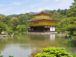 Złoty pawilon - Kinkaku-ji w Kyoto